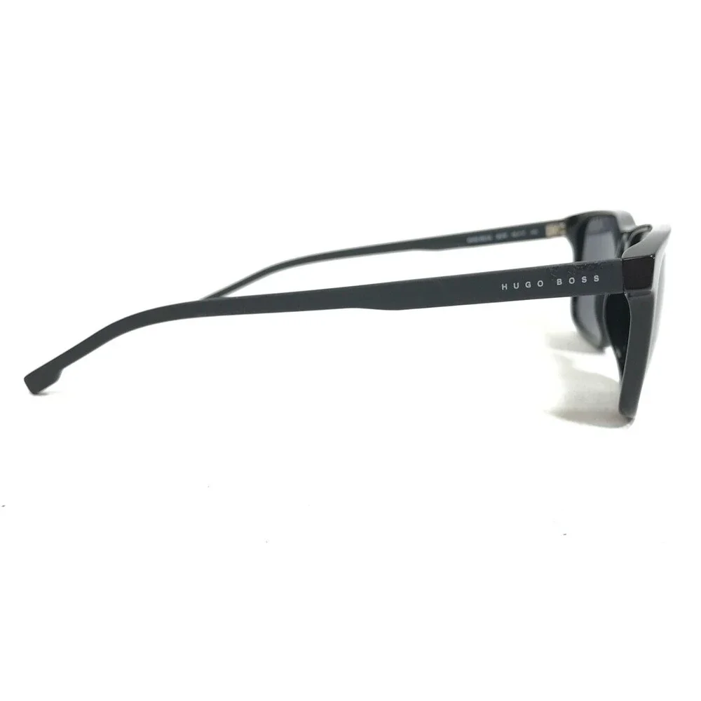 Hugo Boss BOSS 0921/S 807IR Black Square Frames with Black Lenses 55-17-145